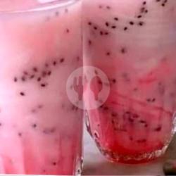 Es Kelapa Sirup Coco Pandan Merah