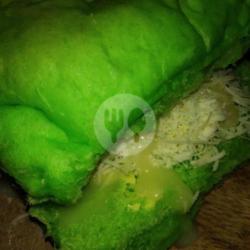 Roti Kukus Pandan Susu Keju