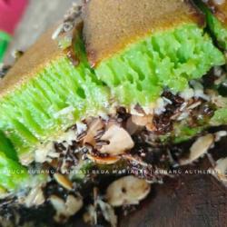 Kue Bandung Pandan Rasa Coklat