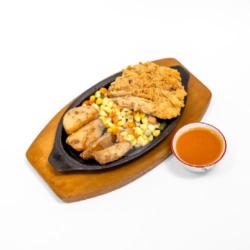 Chicken Crispy Saus Barbeque (medium)