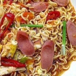 Mie Tektek Sosis