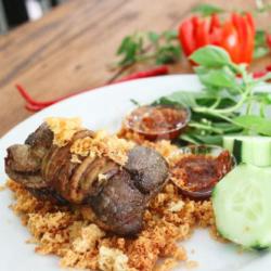 Ati Penyet Goreng Plus Nasi