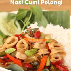 Nasi Cumi Pelangi