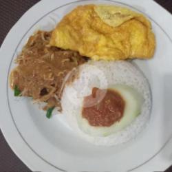 Nasi Pecel Telor Dadar