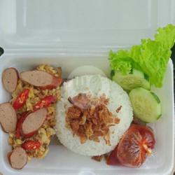 Nasi Telor Sosis