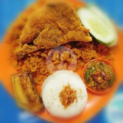 Paket Bebek Kremes   Nasi