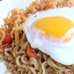 Mie Geprek Sambal Hati   Telur