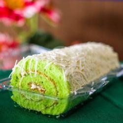 Swiss Roll Pandan Keju