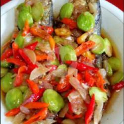 Tumis Rica Ikan Asin Peda Petai