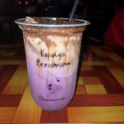 Ice Drink Taro Choco Milk Oreo