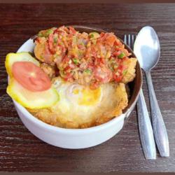 Chicken Rice Bowl Sambal Dabu Dabu
