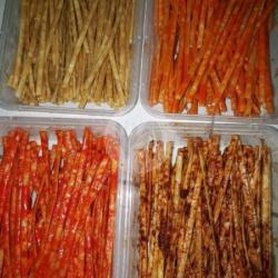 Mie Lidi Gepeng ( Gurih / Asin )