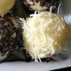 Bola Coklat Toping Keju