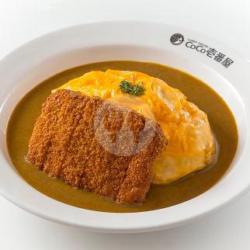 Chicken Cutlet Omelette Curry