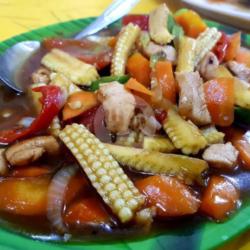 Ayam Kecap Cah Sayur