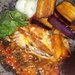 Ayam Goreng Penyet Terong Sambal Jrv