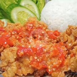 Ayam Geprek Jumbo Nasi Free Air Mineral