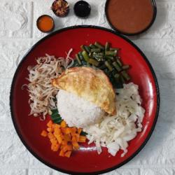 Nasi Telor Bumbu Menak