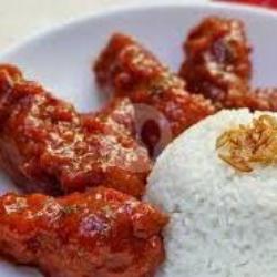 Nasi   Spicy Chicken