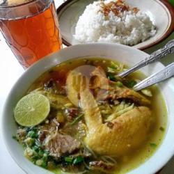 Soto Ayam, Sayap   Nasi