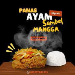 Panas Ayam Geprek   Sambel Mangga