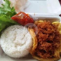 Nasi Telur Dadar Serundeng