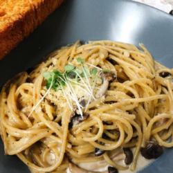 Wild Mushroom Spaghetti