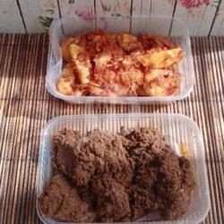 Pahe Rendang  Udang Kentang Balado