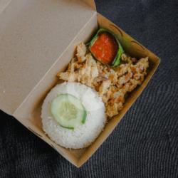 Nasi   Jamur Sambal Geprek