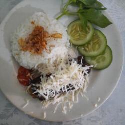 Nasi Ayam Bakar Keju Serut