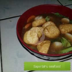 Sapo Tahu Seafood Cumi