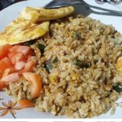 Nasi Goreng Ayam Penyet Telur