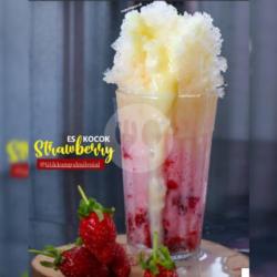 Kocok Strawberry Vanila