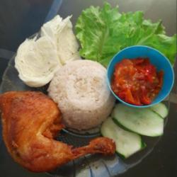 Paket Ayam Penyet Super Lengkap