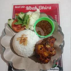 Ayam Bakar Bumbu Padang (komplit)