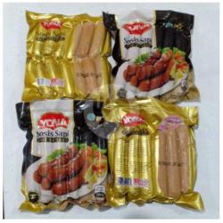 Yona Sosis Sapi 500gr (isi 12)