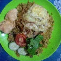Nasi Telor Dadar / Ceplok