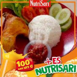 Paket Ayam Pejantan Goreng   Nutrisari