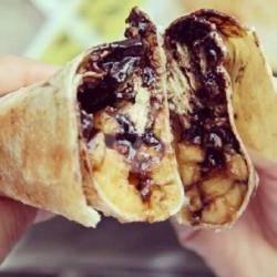 Kebab Pisang Coklat