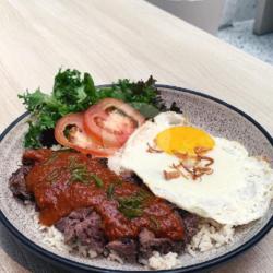 Lime Rice And Taliwang Rib Eye