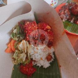 Nasi Rames Lauk Tongkol Balado