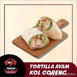 Tortila Isi Ayam Kol Goreng