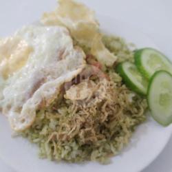 Nasi Goreng Teri Medan Cabe Hijau Pedas