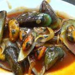 Kerang Hijau Saos Padang