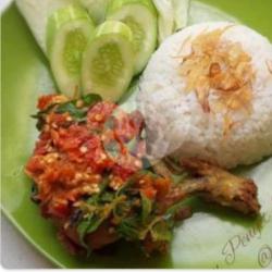 Paket Ayam Paha Sambel Kemangi Teh