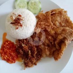 Nasi Telor Crispy