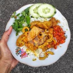 Nasi Babat Usus   Es Teh