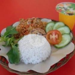 Pecel Ayam   Orange Juice