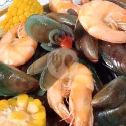 Kerang Saos Padang Mix Udang Jagung