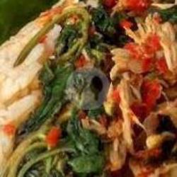 Nasi Bakar Tongkol Kemangi Pedas